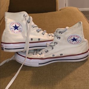 White High top converse